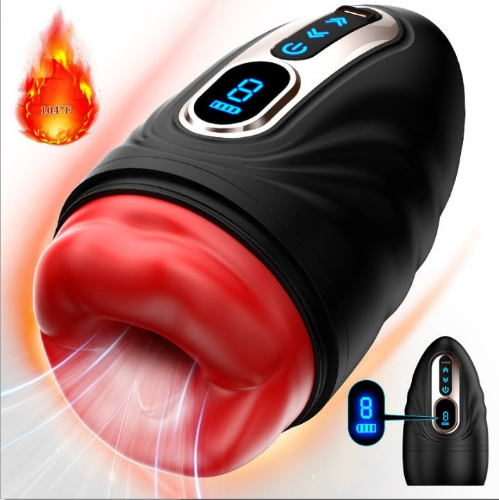 Men's Automatic Retractable Multi-frequency Vibration Heating