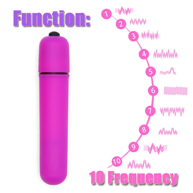 Products Ten-frequency Multi-frequency Vibration Mini Round Head Bullet