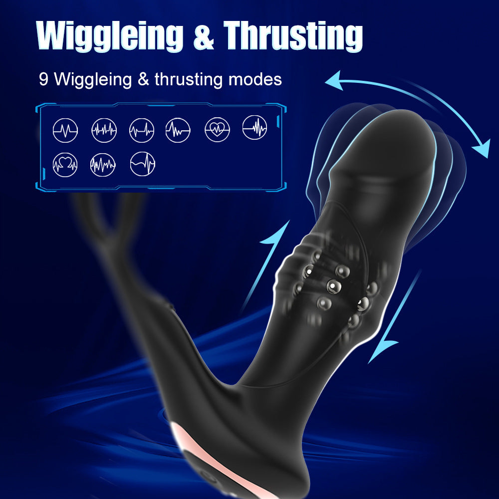 Peristaltic Prostate Massager 10-frequency Vibration